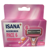 Isana Pace 6 wkłady do maszynki 4 szt.