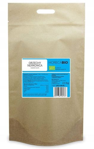 ORZECHY NERKOWCA BIO 2,5 kg - HORECA na Arena.pl