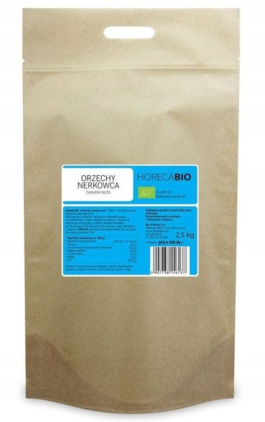 ORZECHY NERKOWCA BIO 2,5 kg - HORECA zdjęcie 2