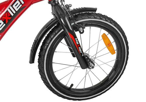Rower 16 MEXLLER BMX czerwono-czarny + koszyk 16r. na Arena.pl