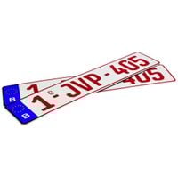 Belgijskie tablice rejestracyjne z circulation-verkeer