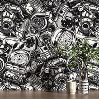 Tapeta samoprzylepna do pokoju dziecka auta samochody 44,5 cm x 7 m winyl