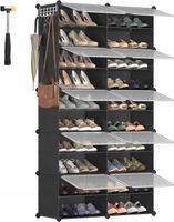 POJEMNIK NA BUTY PRZYCZEPIANY MODUŁOWY ORGANIZER DO PRZECHOWYWANIA 10szt