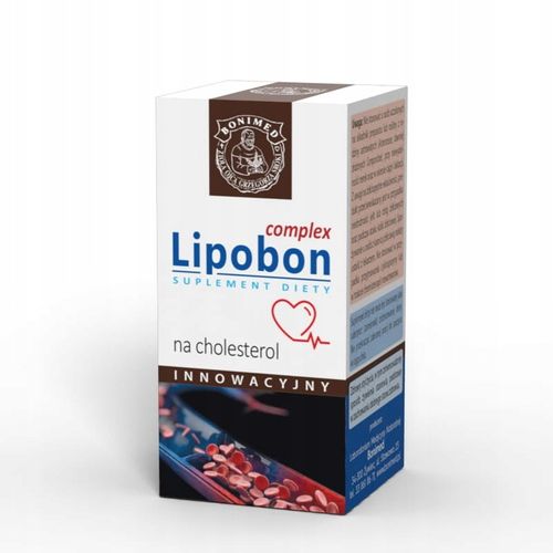 Bonimed Lipobon complex na cholesterol 60 kapsułek na Arena.pl