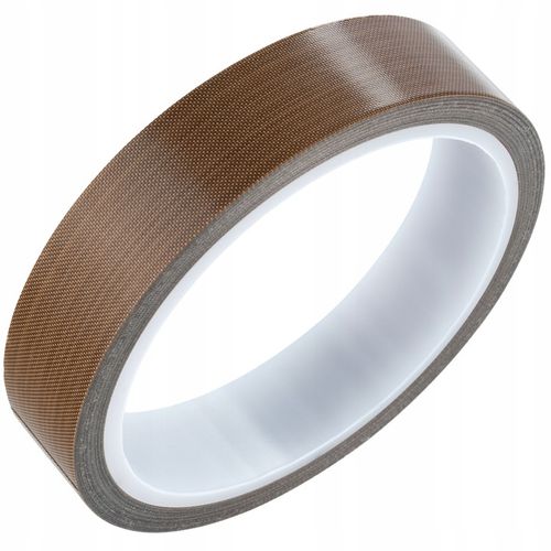 TAŚMA TEFLONOWA OCHRONNA 300°C Z KLEJEM DO ZGRZEWARKI 10M 0,18MM 50MM HQ na Arena.pl