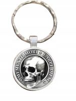 Brelok Czaszka Memento Mori Carpe Diem Pamiętaj o Śmierci i Chwytaj Dzień
