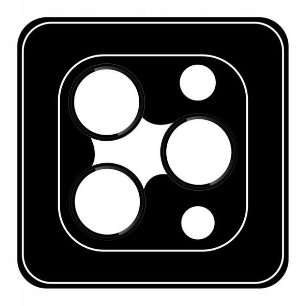 Spacecase Camera Ring Iphone 15 Pro / Pro Max Black zdjęcie 3