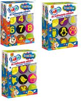 farby do malowania palcami 12kol. mini zoo 3165