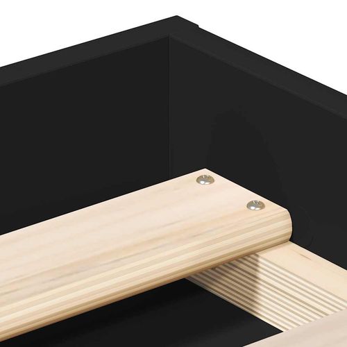 Rama łóżka, czarna, 90x190 cm na Arena.pl