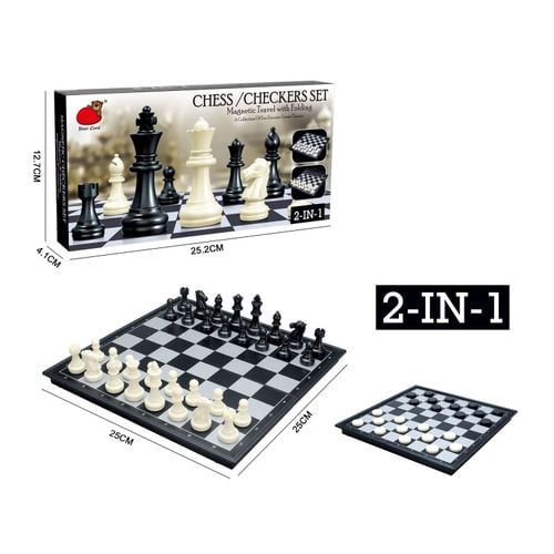 szachy magnetyczne master - 25 x 25 cm na Arena.pl