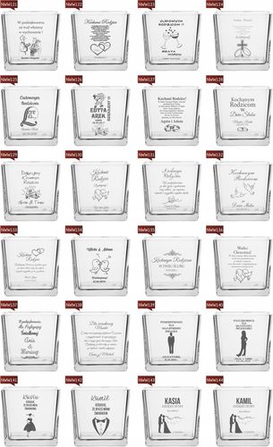 Wazon grawer PREZENT dla Dziadków Babci Dziadka na Arena.pl