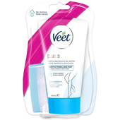 Veet Pure Krem Do Depilacji Skóry Wrażliwej Pod Prysznic 150ml