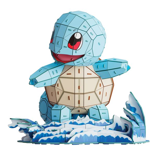 Puzzle 3D Spin Master Pokémon Squirtle 180 elementów papier zdjęcie 2