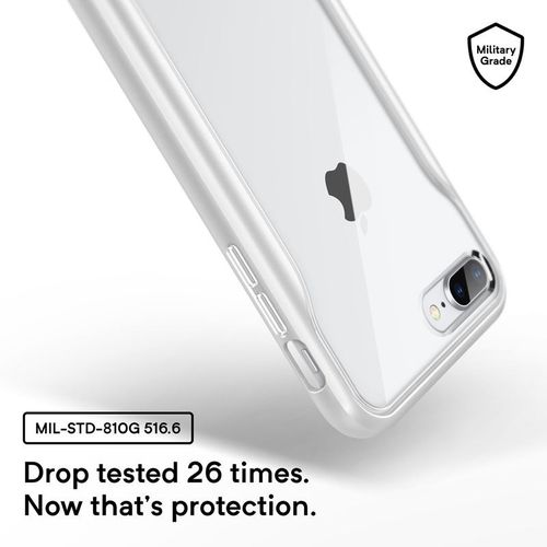 Caseology Apex Clear Case - Etui iPhone 8 Plus / 7 Plus (White) na Arena.pl