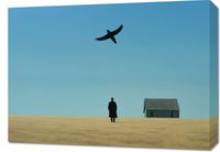 Obraz 70x50cm Samotny i Wolny