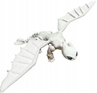 FLEXI Szczerbatek BIAŁA FURIA Toothless Jak wytresować Smoka - TIK TOK