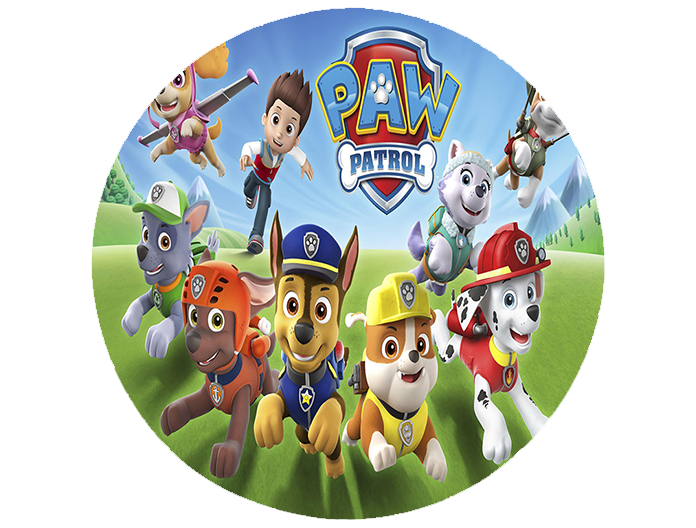 Opłatek na tort Psi Patrol zdjęcie 1