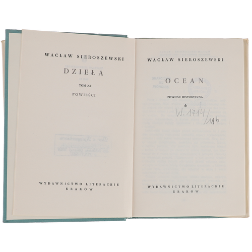 Wacław Sieroszewski Ocean Części I i II 1963 na Arena.pl