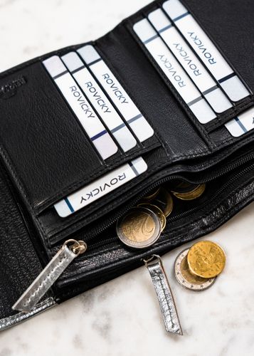 portfel damski sk. rv-3412-sla-4903 silver-black na Arena.pl