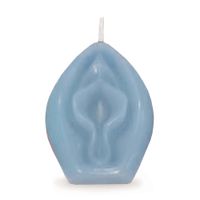 eden's candle   vanilla scented vagina   blue