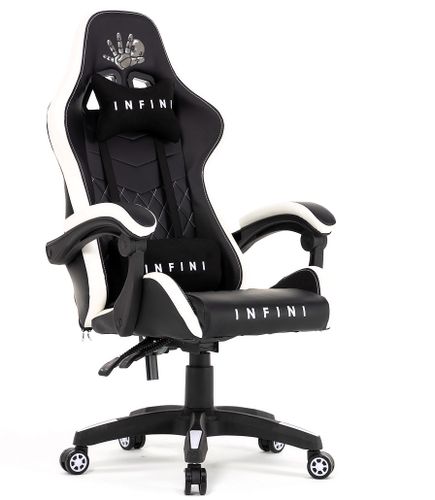 Fotel  Gamingowy Gracza Infini  Five White na Arena.pl