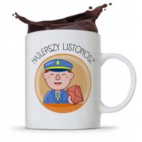 Kubek Prezent Dla Listonosza Najlepszy Listonosz Z Nadrukiem Ze Zdjęciem