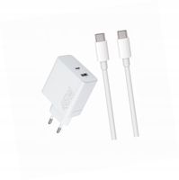 Szybka ładowarka 45W z kablem 1m 2 wejścia do Huawei P20