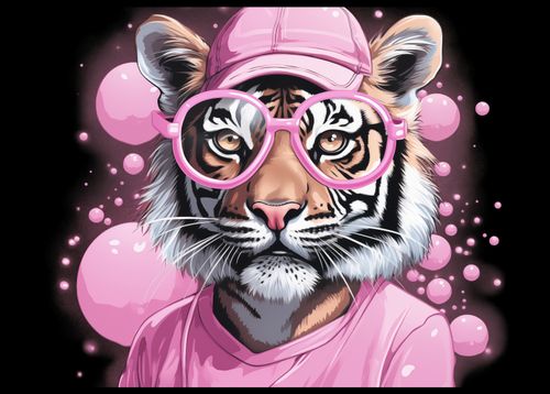 Plakat 84x59,5cm Ludzki Tygrys na Arena.pl