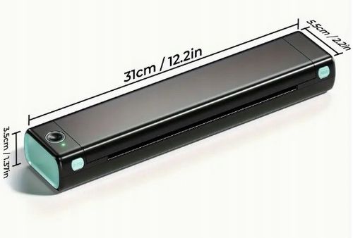 Przenośna drukarka termiczna A4 bluetooth Phomemo M08F dokumenty fatury na Arena.pl