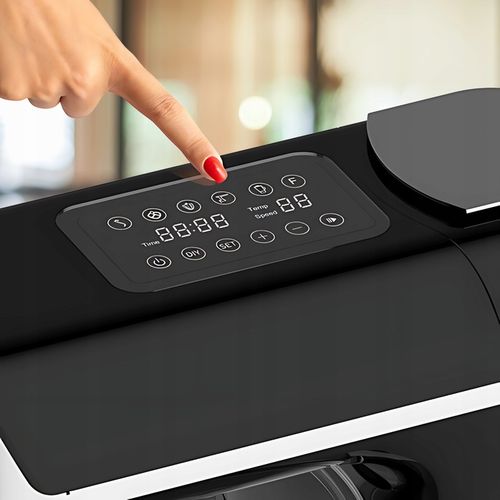 Robot planetarny kuchenny mocny czarny podgrzewana misa 5.5L waga timer na Arena.pl