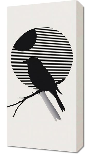 Obraz 30x60cm Kontrast Smukłości zdjęcie 1