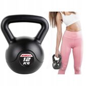 Hantelka kettlebell odważnik crossfit hantla fitness 12kg Kompozytowa