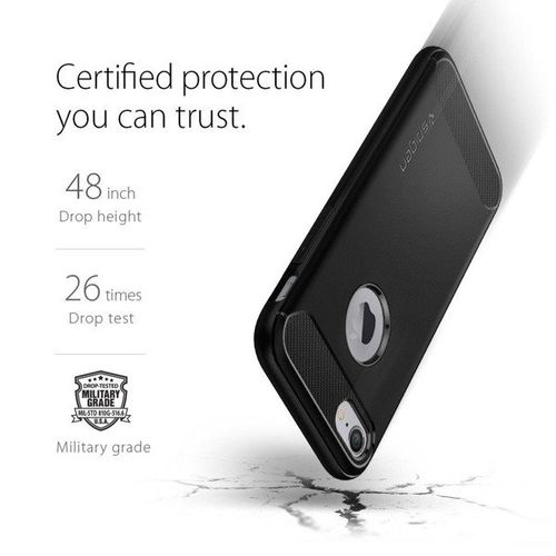 SPIGEN RUGGED ARMOR 042CS20441 IPHONE 7 / 8 CZARNY na Arena.pl