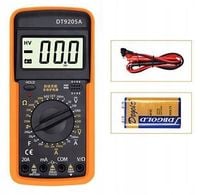 Multimetr Miernik Prądu Cyfrowy Test Napięcia Lcd