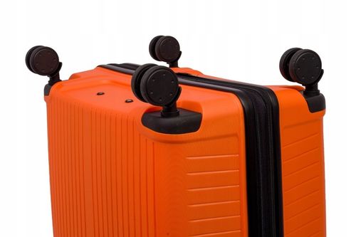 DUŻA WALIZKA PODRÓŻNA POLIPROPYLEN + POSZERZENIE SUWAKA BAGIA 100L na Arena.pl