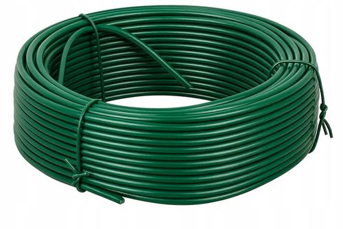 DRUT POWLEKANY PCV OGRODNICZY NACIĄGOWY DO SIATKI 2,8 - 2,0MM 100M na Arena.pl