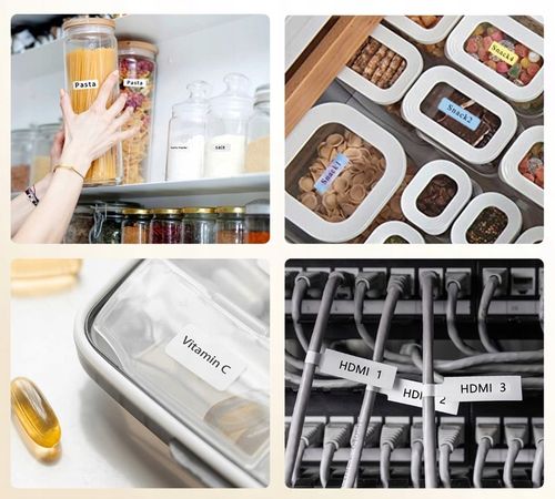 Mini drukarka Phomemo D30 etykiet samoprzylepnych taśma naklejki bluetooth na Arena.pl