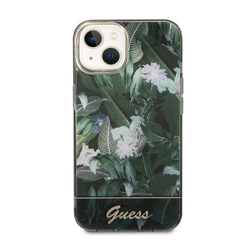 Guess Jungle Case - Etui iPhone 14 Plus (zielony) na Arena.pl