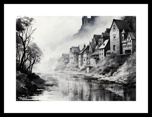 Plakat 29,7x21cm Mglisty Refleks na Arena.pl