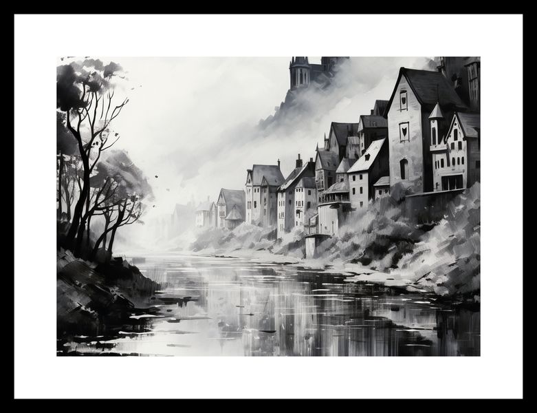 Plakat 29,7x21cm Mglisty Refleks zdjęcie 3