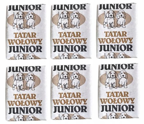 MIĘSO MROŻONE DLA PSA WOŁOWE ŚWIEŻY TATAR BARF 100% BEZ KOŚCI KARMA WOŁOWA na Arena.pl