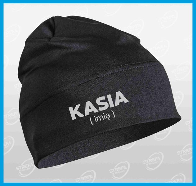 Czapka termoaktywna- DOWOLNY NAPIS zdjęcie 2
