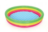 Dmuchany Basen Dla Dzieci Brodzik Tęcza 152X30Cm Bestway + Łatka Naprawcza