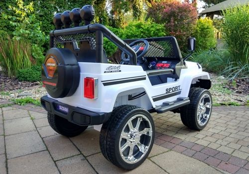 AUTO NA AKUMULATOR JEEP BIAŁY na Arena.pl