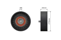 ROLKA NAPINACZA PASKA WIELOROWKOWEGO DODGE CALIBER 2006 2007 2008 2009