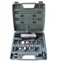 SZLIFIERKA PNEUMATYCZNA PROSTA 1/4 6mm 3mm Z AKCESORIA PRZECINARKA AIRKRAFT