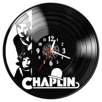 Zegar ścienny z płyty winylowej Charlie Chaplin 1174.14