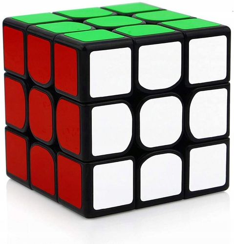 Kostka logiczna układanka logiczna YJ moyu GuanLong 3x3x3 Magic Cube Black na Arena.pl