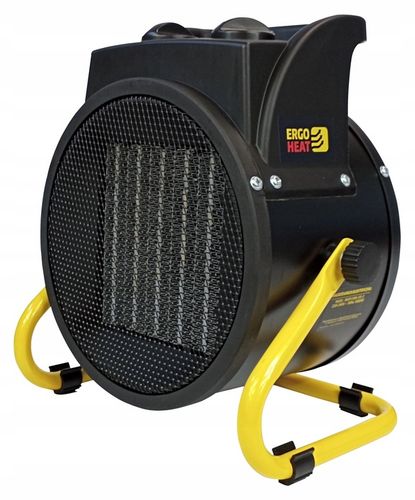 Nagrzewnica elektryczna ERGO HEAT 3kW farelka dmuchawa grzejnik + termostat na Arena.pl