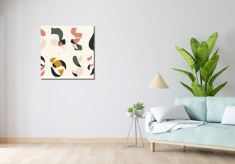 Obraz 70x70cm Improwizacja zdjęcie 2